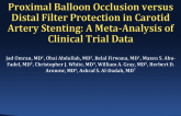 TCT 74: Proximal Balloon Occlusion Versus Distal Filter Protection in Carotid Artery Stenting  A Meta-analysis of Clinical Trial Data