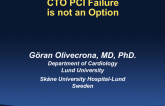 CTO PCI Failure Is Not an Option