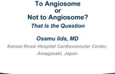 To Angiosome or Not to Angiosome? That Is the Question