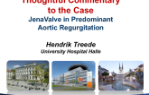 Predominant or Isolated AR and TAVR: Thoughtful Commentary on the Case