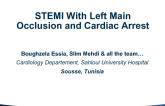 STEMI With Left Main Occlusion and Cardiac Arrest