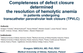 TCT 34: Completeness of Defect Closure Determined the Resolution of Hemolytic Anemia in Patients Undergoing Transcatheter Paravalvular Leak Closure