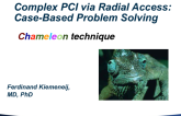 Complex PCI via Radial Access: Case-Based Problem Solving