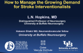 How to Manage the Growing Demand for Stroke Interventionists?