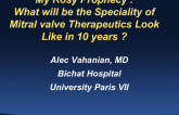 My Rosy Prophecy: What Will the Specialty of Mitral Valve Therapeutics Look Like in 10 Years?