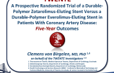 TWENTE: A Prospective Randomized Trial of a Durable-Polymer Zotarolimus-Eluting Stent Versus a Durable-Polymer Everolimus-Eluting Stent in Patients With Coronary Artery Disease  Five-Year Outcomes