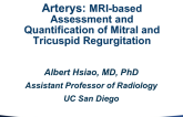 Arterys: MRI-based Assessment and Quantification of Mitral and Tricuspid Regurgitation