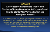 PANDA III: A Prospective Randomized Trial of Two Sirolimus-Eluting Bioresorbable-Polymer-Based Metallic Stents With Varying Elution and Absorption Kinetics