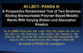 PANDA III: A Prospective Randomized Trial of 2 Sirolimus-Eluting Bioresorbable-Polymer–Based Metallic Stents With Varying Elution and Absorption Kinetics