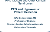PFO and Hypoxemia: Patient Selection