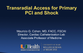 Transradial Access for Primary PCI and Shock