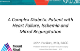 Case Introduction: A Complex Diabetic Patient With Heart Failure, Ischemia, and Mitral Regurgitation