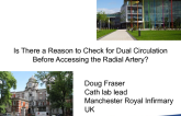 Is There a Reason to Check for Dual Circulation Before Accessing the Radial Artery?