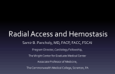 Radial Artery Access and Hemostasis
