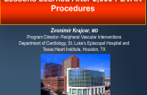 Master Class: Lessons Learned After 2000 Percutaneous EVAR (PEVAR) Procedures