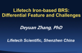 The Lifetech Iron-Based BRS: Differentiating Features and Challenges