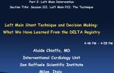 Left Main Stent Technique and Decision Making: What We Have Learned From the DELTA Registry
