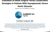 Evaluation of Initial Surgical Versus Conservative Strategies in Patients With Asymptomatic Severe Aortic Stenosis