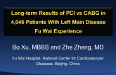 Long-term Results of PCI vs CABG in 4,046 Patients With Left Main Disease: Fu Wai Experience