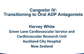 Cangrelor IV: Transitioning to Oral ADP Antagonists