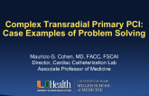 Complex Transradial Primary PCI: Case Examples of Problem Solving