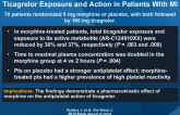 IMPRESSION: Morphine Delays and Attenuates Ticagrelor Exposure and Action in Patients With MI