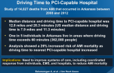 Neighborhood and AMI Mortality as Related to Driving Time to PCI-Capable Hospital