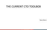 The Current CTO Toolbox