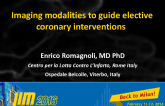 Imaging modalities to guide elective coronary interventions