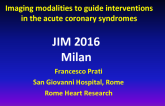 Imaging modalities to guide interventions in the acute coronary syndromes