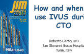 How and when to use IVUS during CTO