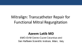 Mitralign: Transcatheter Repair for Functional Mitral Regurgitation