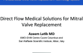 Direct Flow Medical Solutions for Mitral Valve Replacement