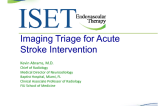Imaging Triage for Acute Stroke Intervention