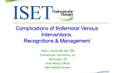 Complications of Iliofemoral Venous Interventions: Recognitions and Management