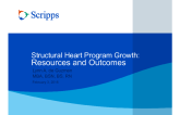 Structural Heart Program Growth: Resources  and Outcomes