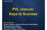 PVL Closure: Keys to Success