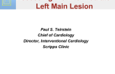 Assessing the Intermediate Left Main Lesion