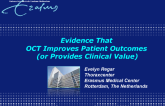 Evidence That  OCT Improves Patient Outcomes (or Provides Clinical Value)