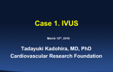 Case 1. IVUS