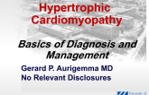Hypertrophic Cardiomyopathy: Diagnosis and Management