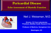 Pericardial Disease: Echo Assessment of Diastolic Function