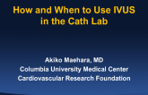 How and When to Use IVUS in the Cath Lab