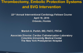 Thrombectomy, Embolic Protection Systems, and SVG Intervention