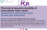 First Look at Long-term Durability of Transcatheter Heart Valves: Assessment of Valve Function up To 10-years After Implantation