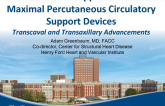 Novel Access Approaches for Percutaneous Maximal Circulatory Support Devices: Transcaval and Subclavian/Axillary Advancements