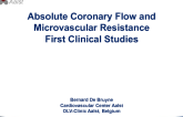 Absolute Measurements of Microvascular Resistance by Thermodilution: First Human Data