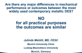 Great Debate 1: Are There Any MAJOR Differences in Mechanical Performance or Outcomes Between the Most Widely Used Contemporary Metallic DES? No – for All Practical Purposes the Outcomes Are Similar!