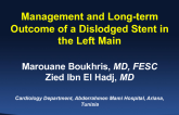 Management and Long-term Outcome of a Dislodged Stent in the Left Main