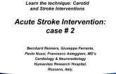 Acute Stroke Intervention: Case #2